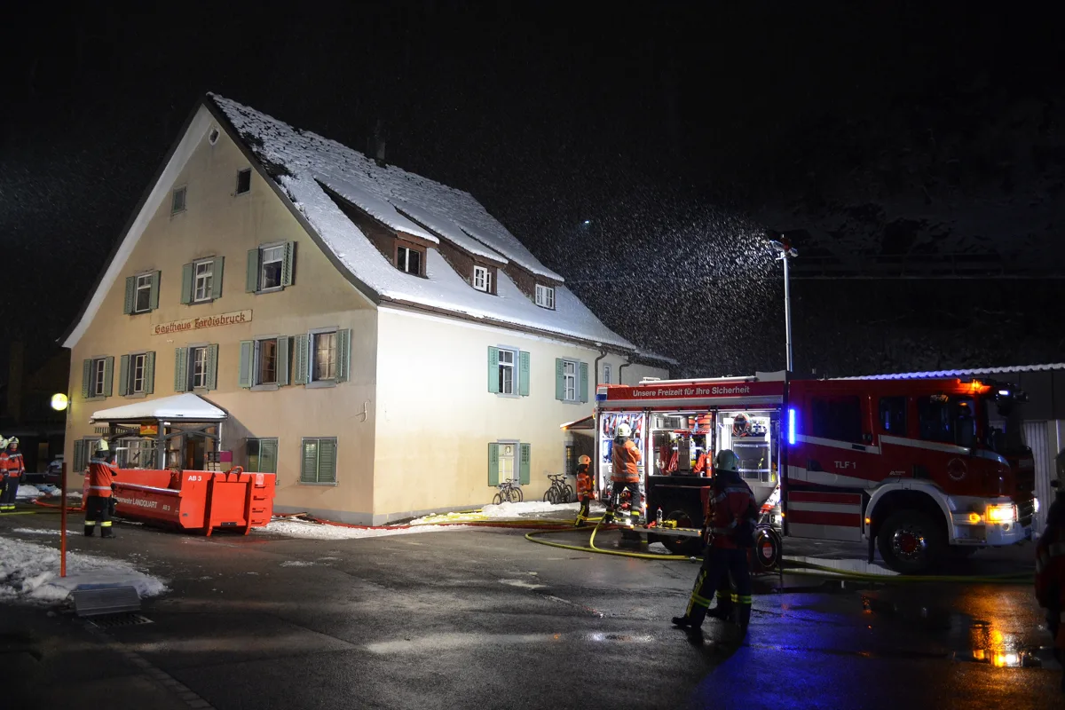 Wohnungsbrand in Mastrils