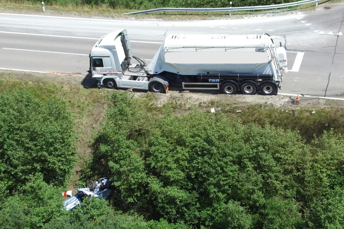 Farvagny FR - Tödliche Kollision mit Lkw - Zeugenaufruf