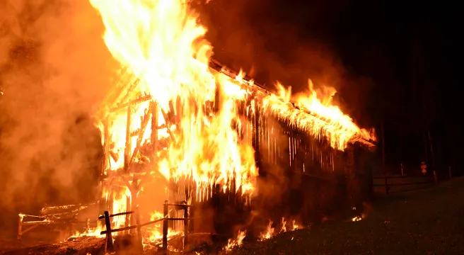 Maiensäss in Zernez vollständig abgebrannt 