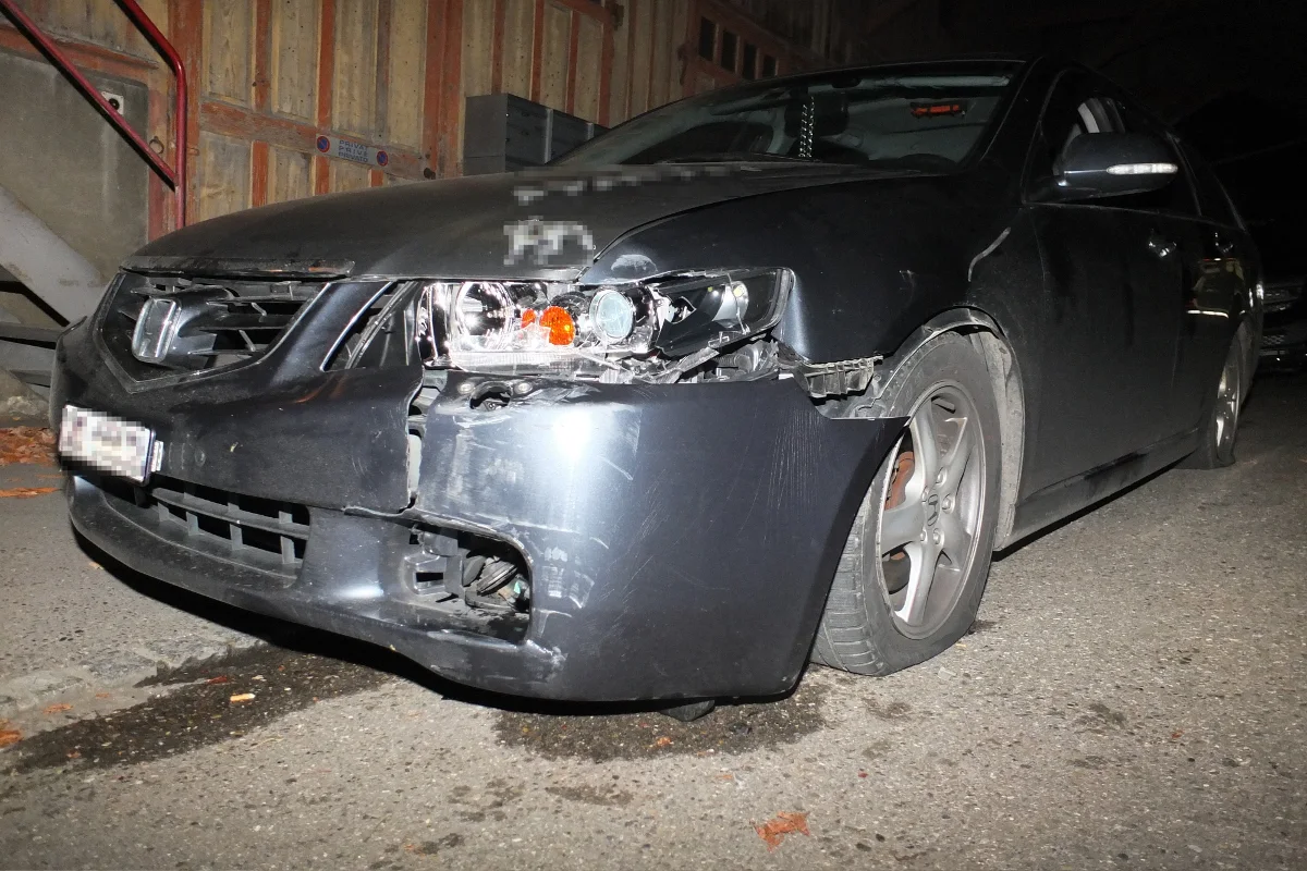Mit über 1,9 Promille in Mörschwil Unfall gebaut