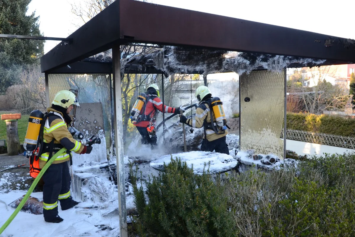 Pergolabrand in Allschwil