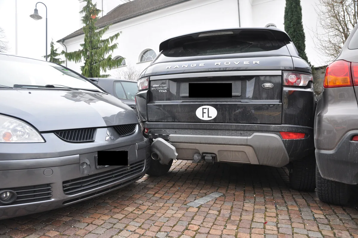 Mauren FL - Auto macht sich selbstständig