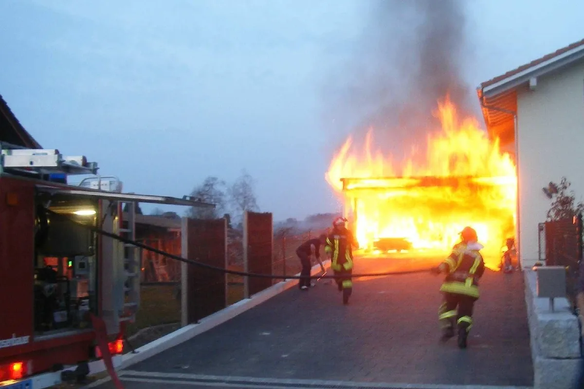 Brand in Bösingen