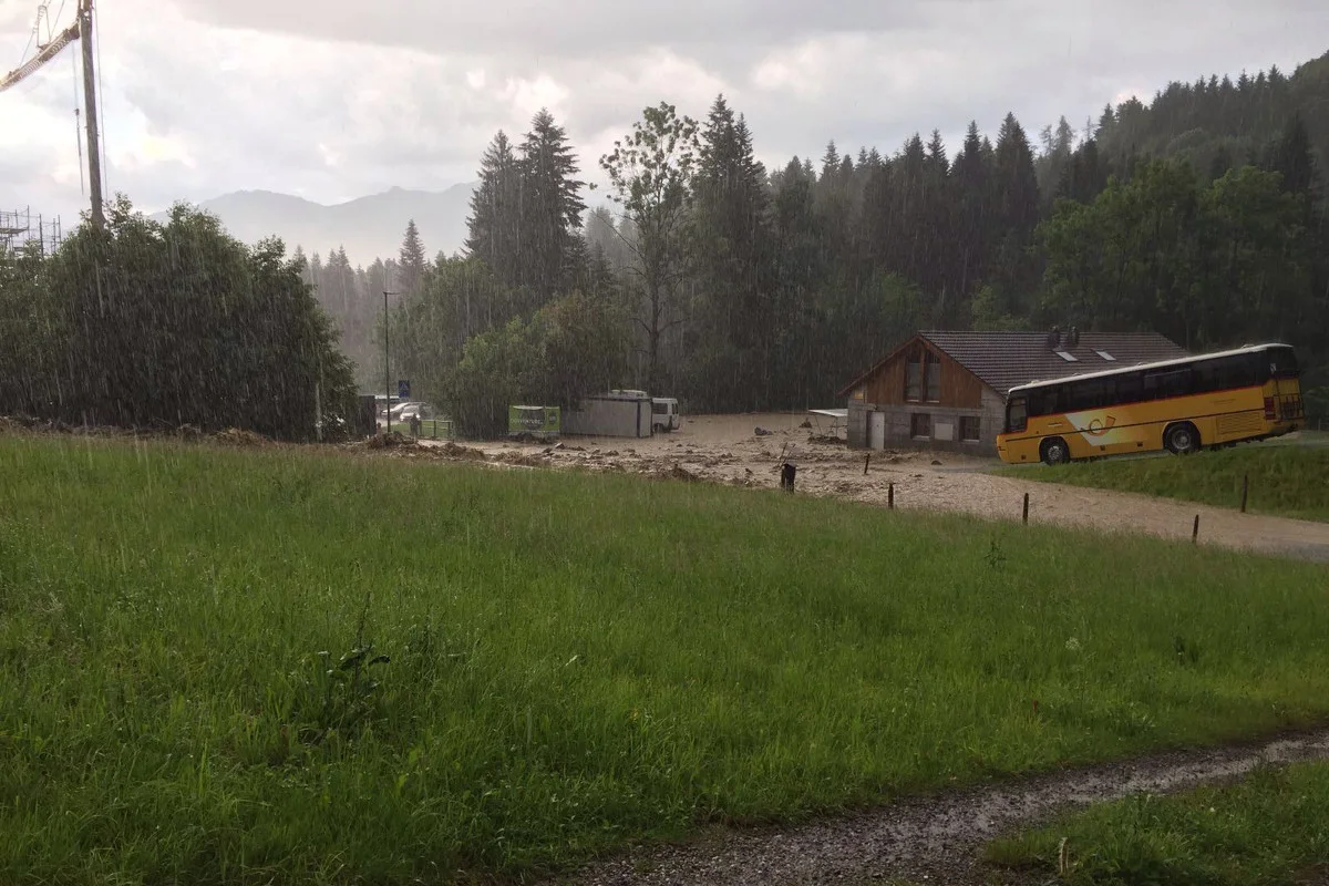 Starke Gewitter im Kanton Obwalden