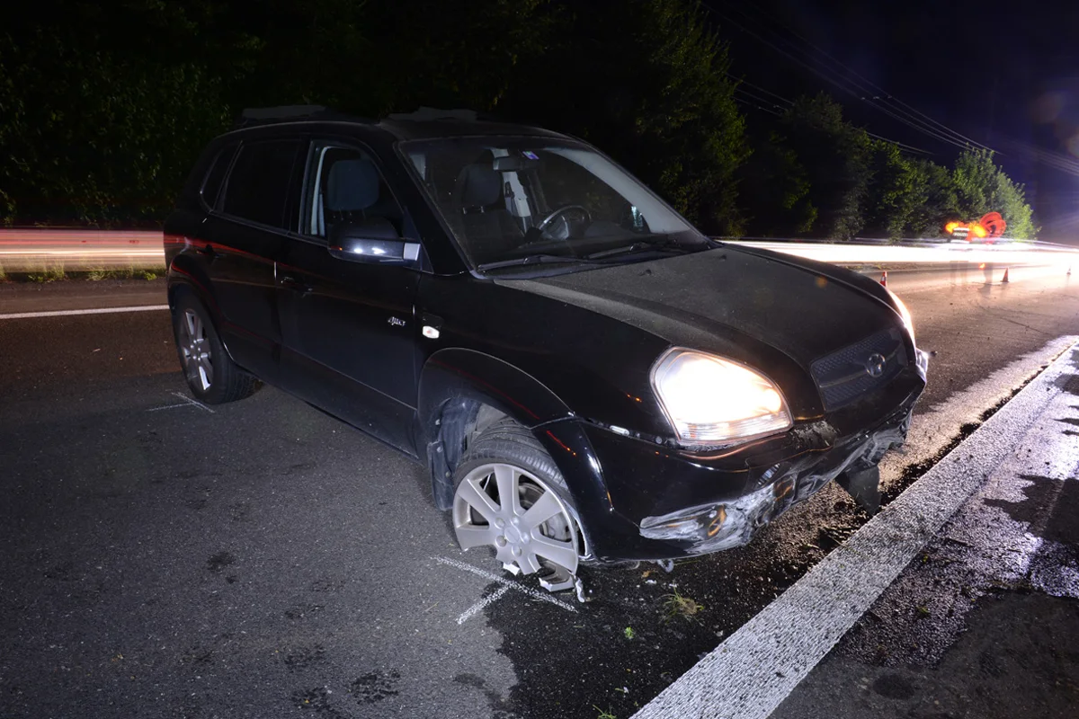 Buchrain LU/A14: Kontrolle über Auto verloren