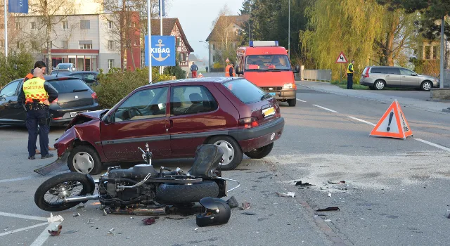 Töfffahrer nach Crash in Wigoltingen im Spital