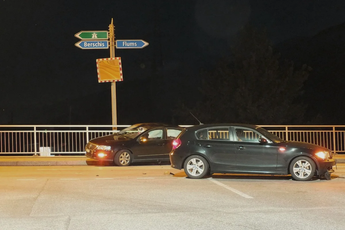 Verkehrsunfall in Flums - Vortritt missachtet