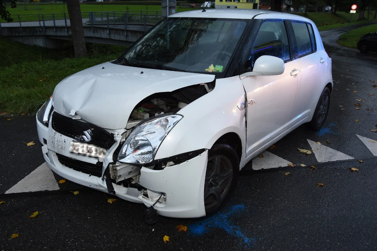 Buchs SG - Mitfahrer bei Frontalcrash verletzt