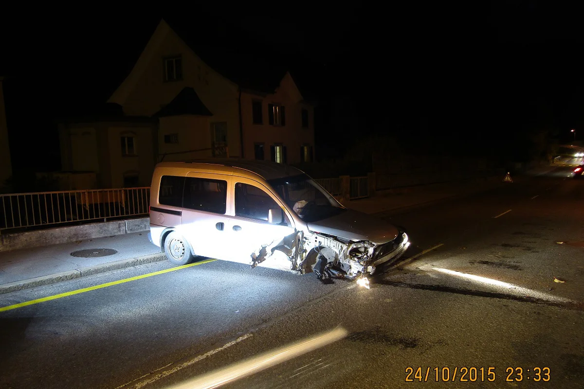Verkehrsunfall in Mitlödi 