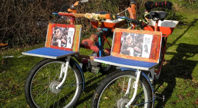 Einzigartiges Fasnachts-Velo in Binningen gestohlen