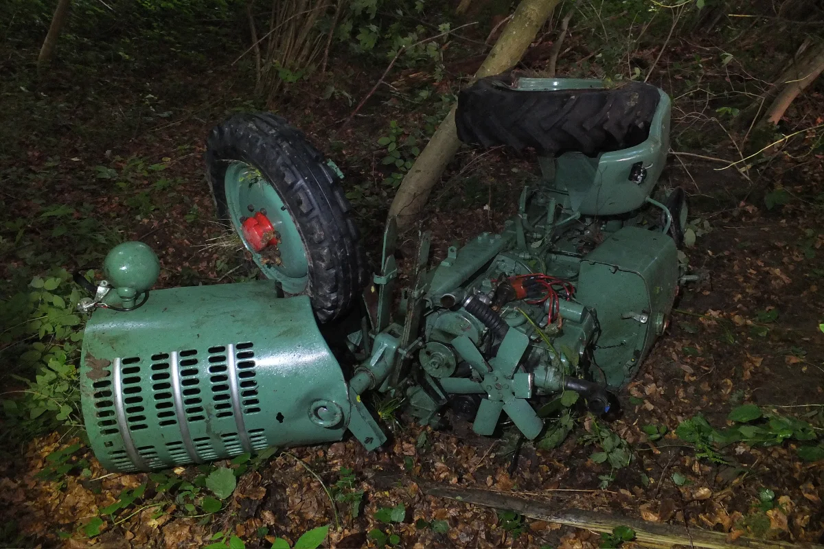 Tödliches Traktor-Unglück in Krinau SG