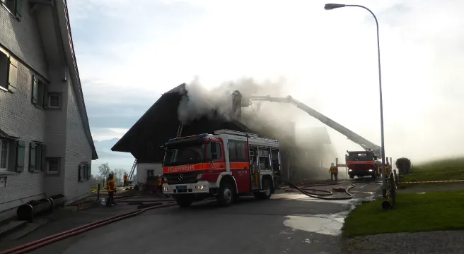 Heustockbrand in St. Gallen