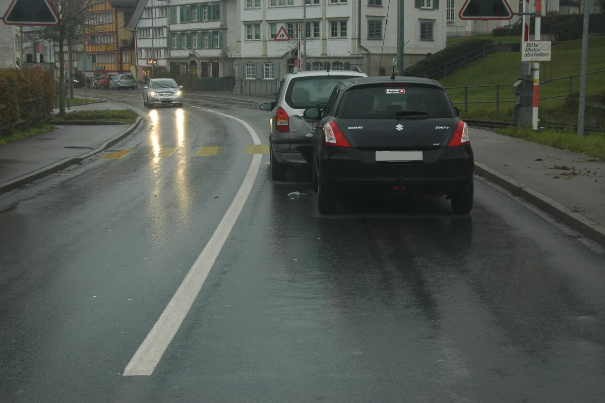 Bühler AR - Ins Heck gefahren