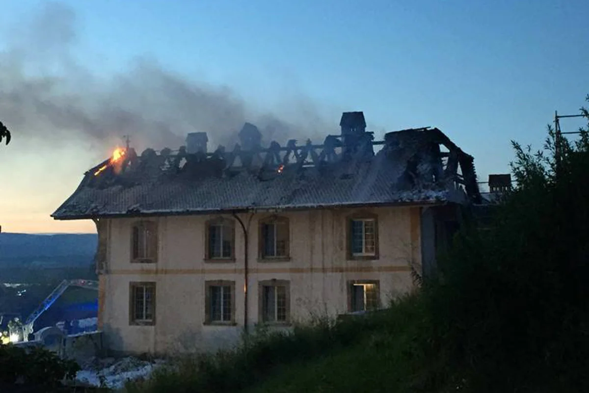 Murten FR: Brandausbruch in unbewohntem Gebäude