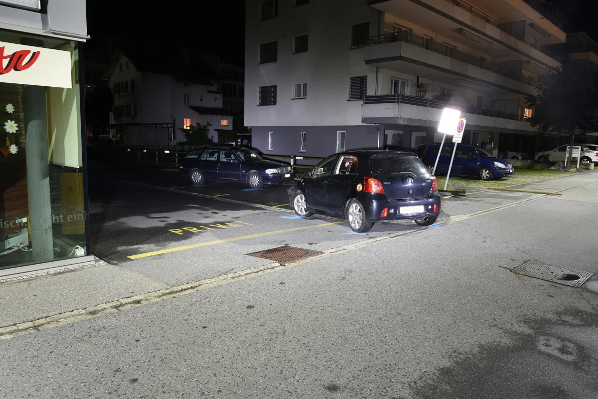 Ohne Führerschein in Landquart GR verunglückt