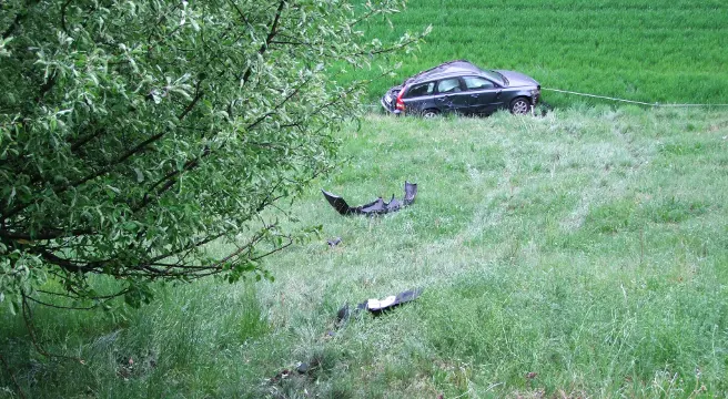 Selbstcrash in Bonaduz fordert verletzte Lenkerin