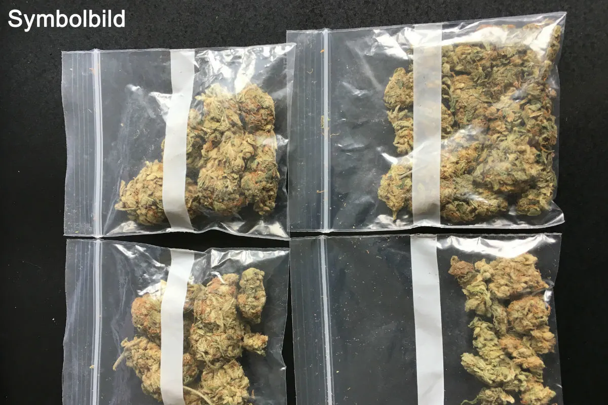 St. Gallen: Knapp 70 Gramm Marihuana bei Personenkontrolle gefunden