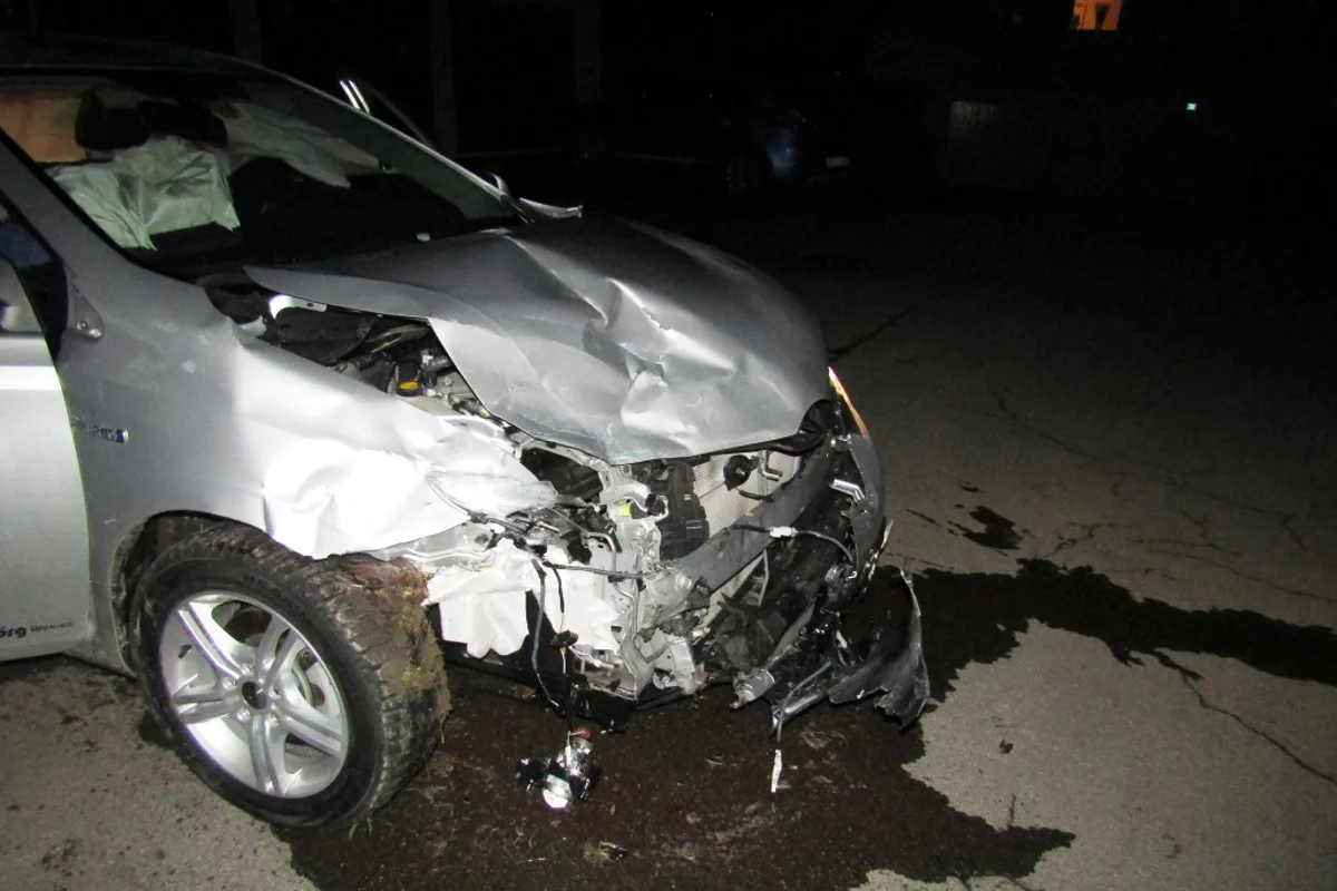 Auto in Mollis übersehen