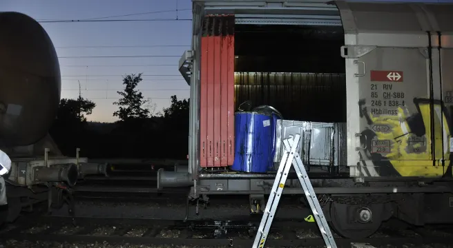 Zwischenfall bei Rangierarbeiten in Däniken