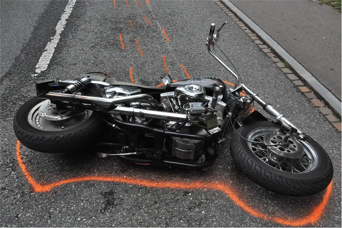 Schaan FL - Verkehrsunfall mit Motorrad