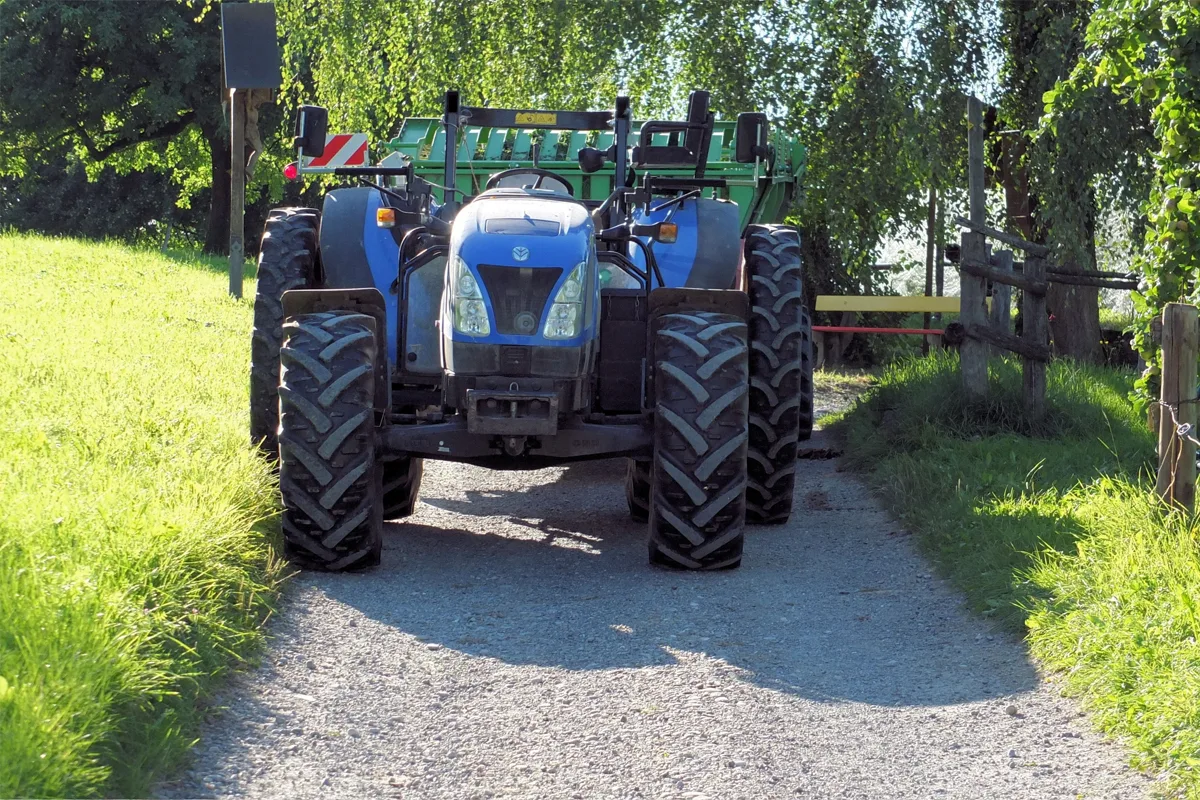 Mörschwil SG: Unfall mit Traktor und Velo