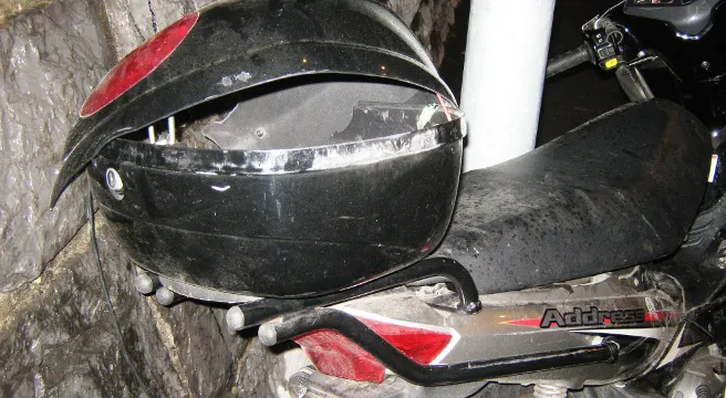 Töff an Unfall in Oberurnen beteiligt