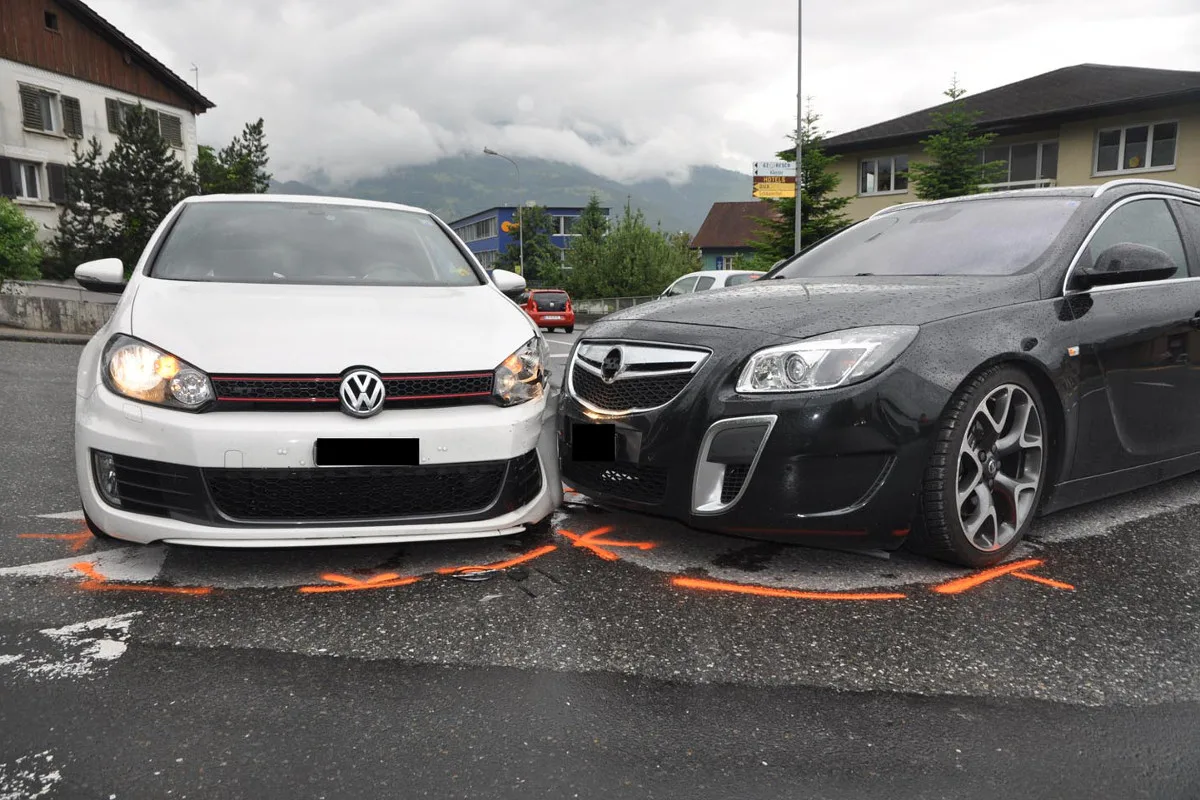 Crash in Schaan