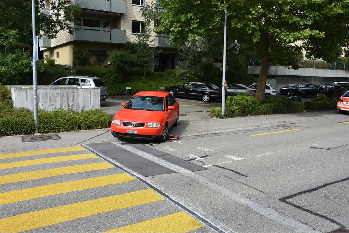 Jona SG - Kind nach Kollision auf dem Trottoir tödlich verletzt