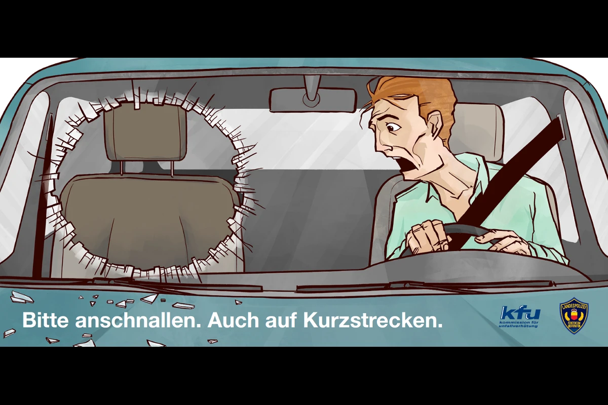 Kampagne gegen Gurtmuffel lanciert