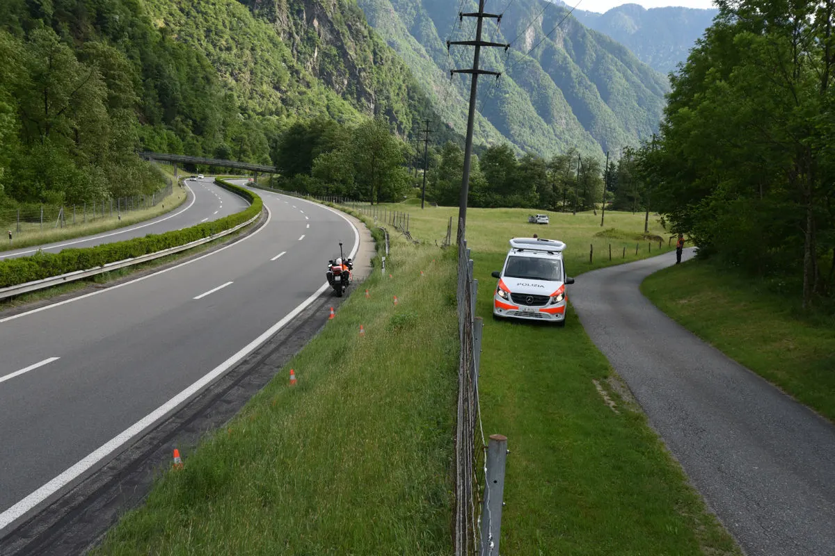Cama GR - Nach Selbstunfall in Wiesland gelandet