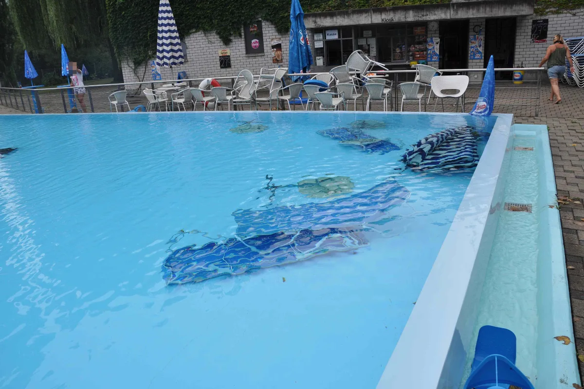 Im Schwimmbad Dornach gewütet