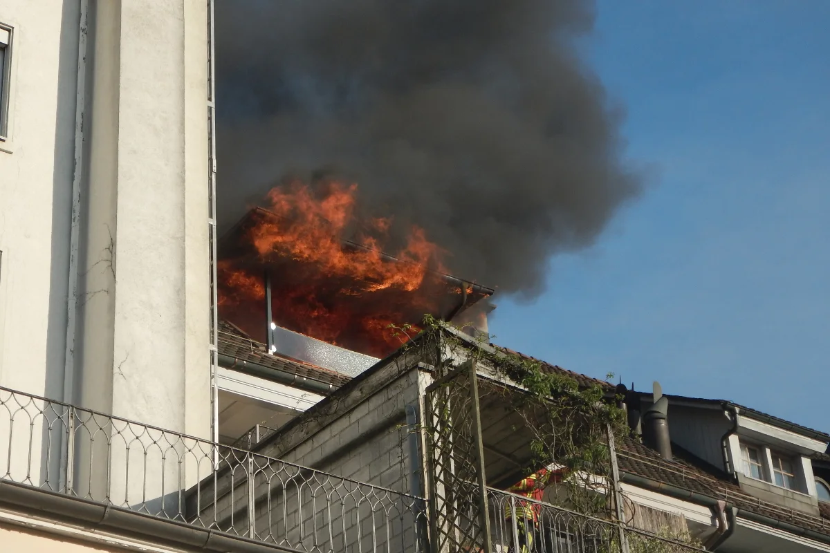 Frauenfeld TG - Gasgrill in Brand geraten