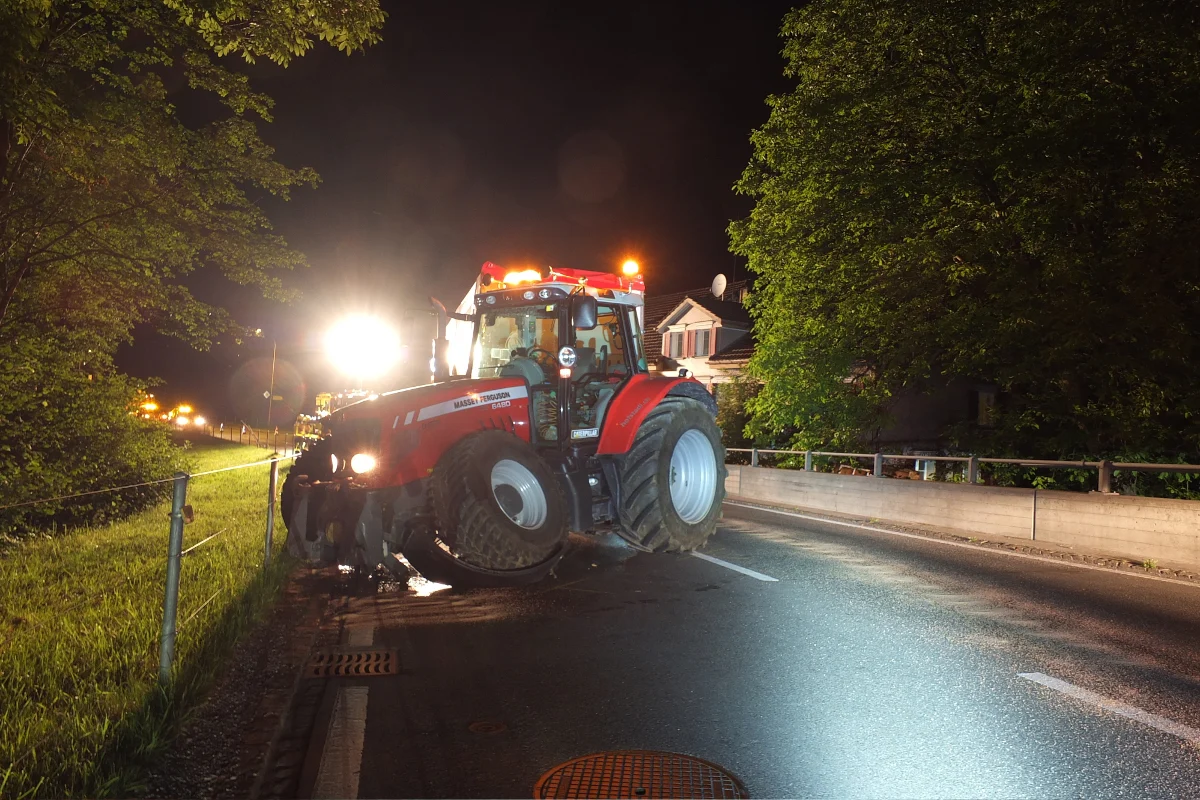 Gossau/St. Gallen/Oberbüren SG: Unfallträchtiger Morgen auf der A1