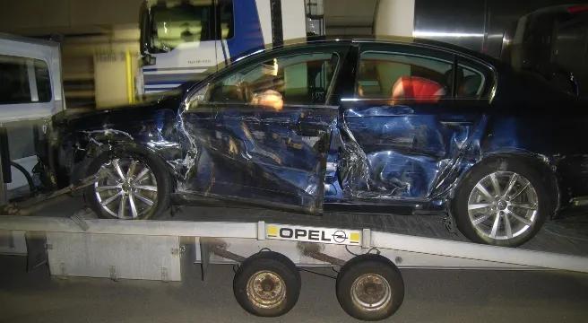 Crash im im Seelisbergtunnel ohne Verletzte 
