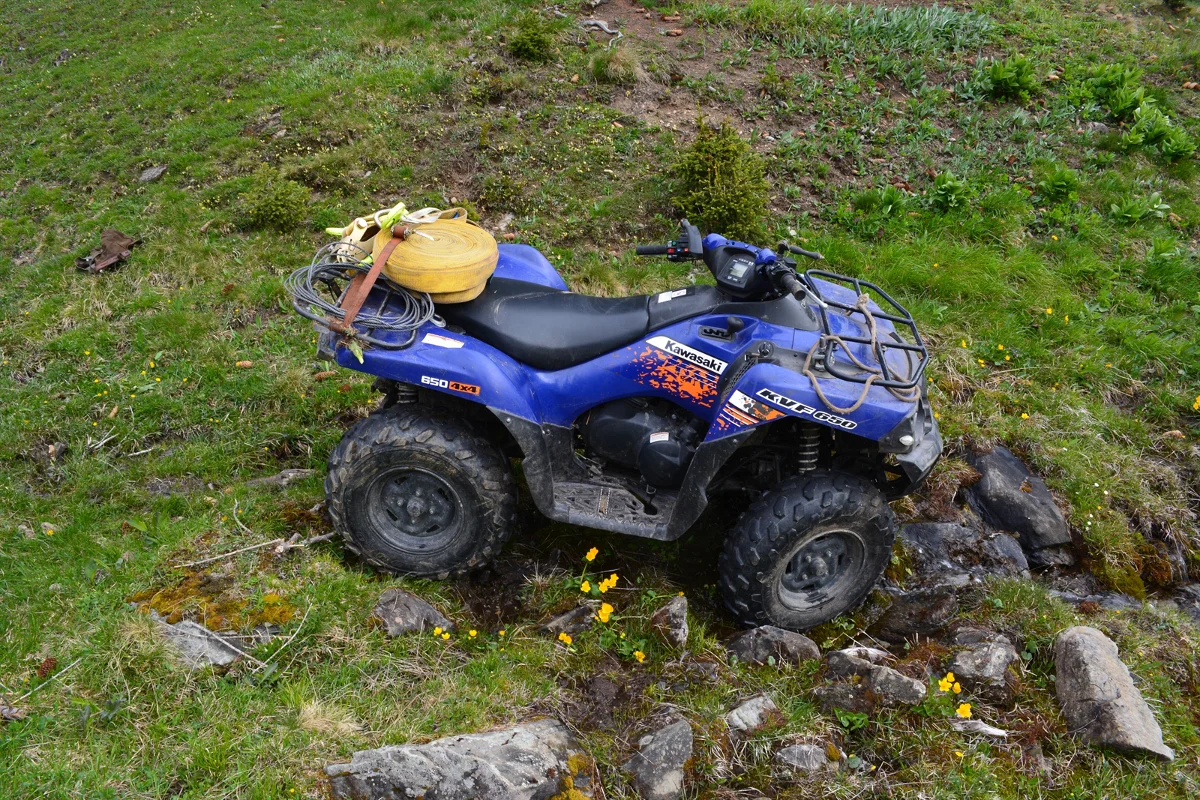 Quad überschlägt sich auf der Lenzerheide