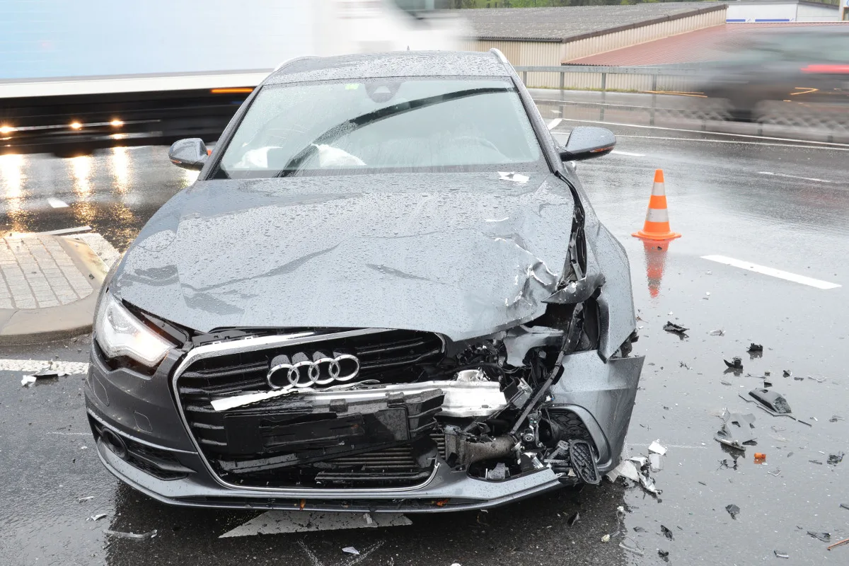 Buchrain LU - Crash im Morgenverkehr