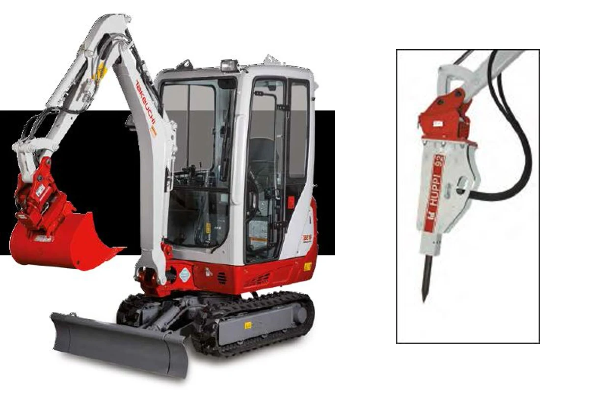 Henau SG -  Kleinbagger und Hydraulikhammer gestohlen – Zeugenaufruf