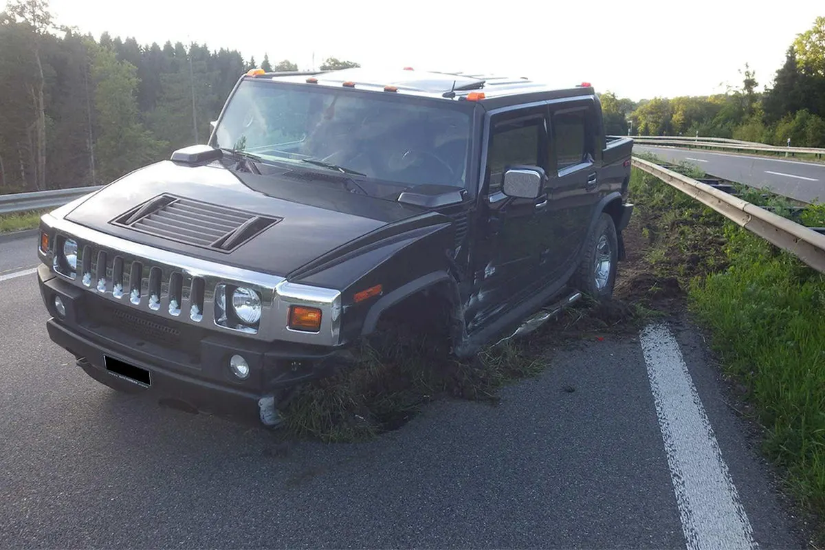 Fribourg FR - Verkehrsunfall auf der A12
