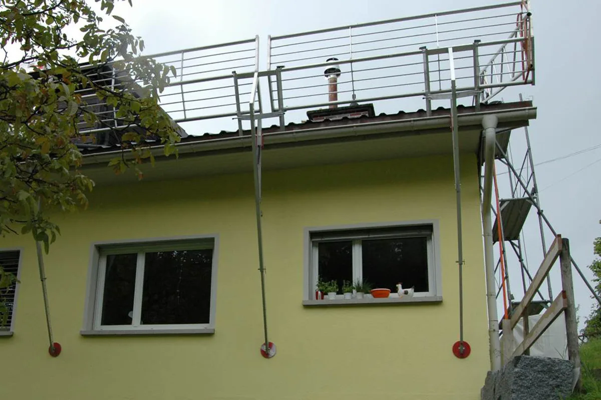 Sturz eines Dachdeckers in Heiden 