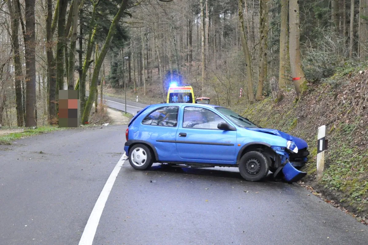 Vier Verletzte nach Alleincrash in Dulliken