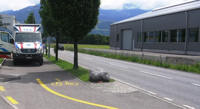 Unfall mit Verletzter in Bilten