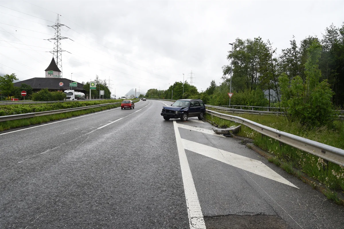 Maienfeld: Auf der A13 ausgebremst und verunfallt - Zeugenaufruf