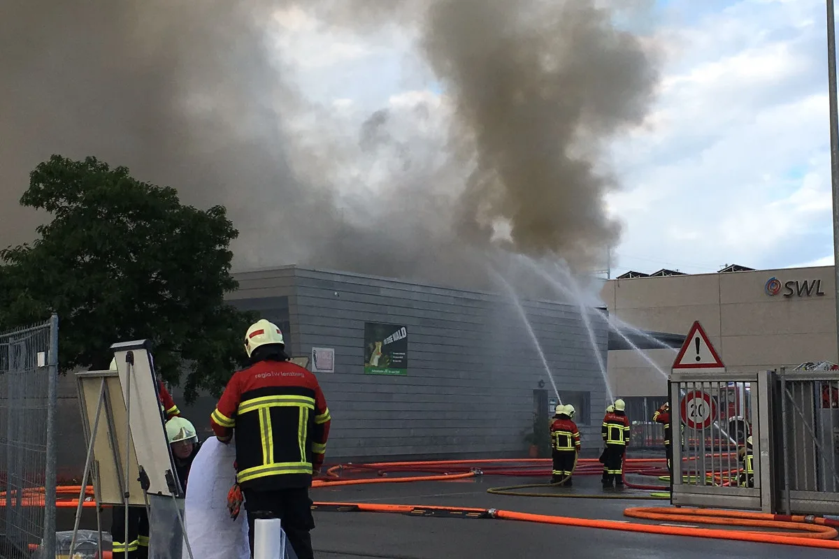Lenzburg AG - Brandstiftung beim Forstwerkhof ausgeschlossen