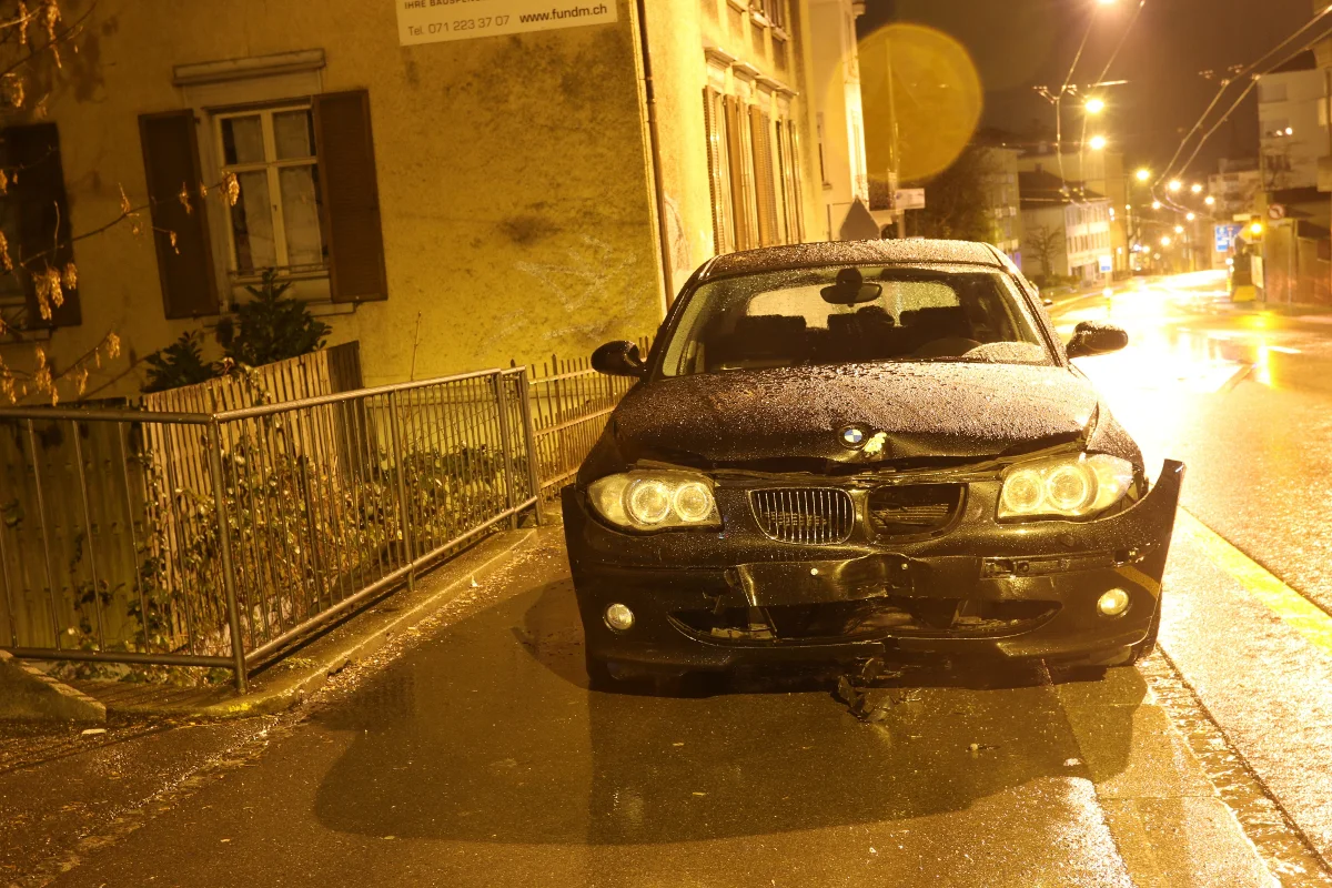In St. Gallen verunfallt 