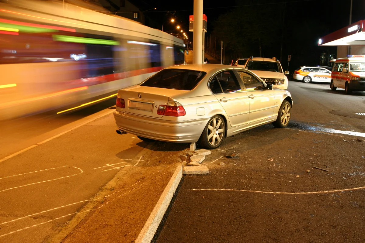 Tier ausgewichen? Autofahrer flunkert in St. Gallen