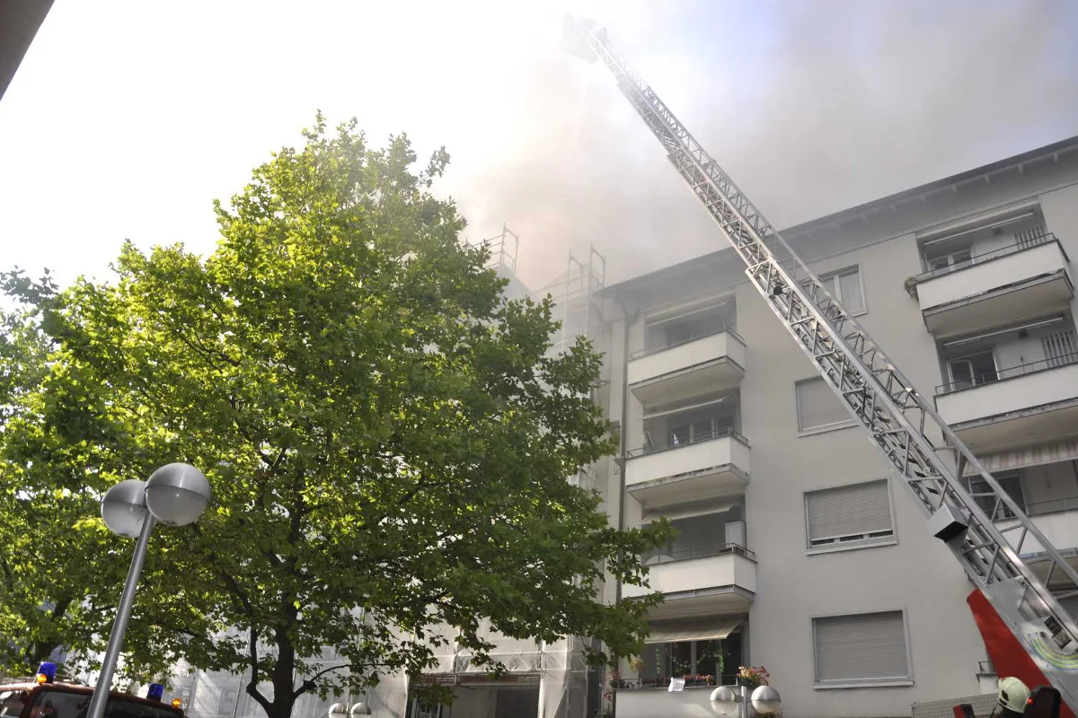 Mehrere Explosionen in Oltner Stadtzentrum