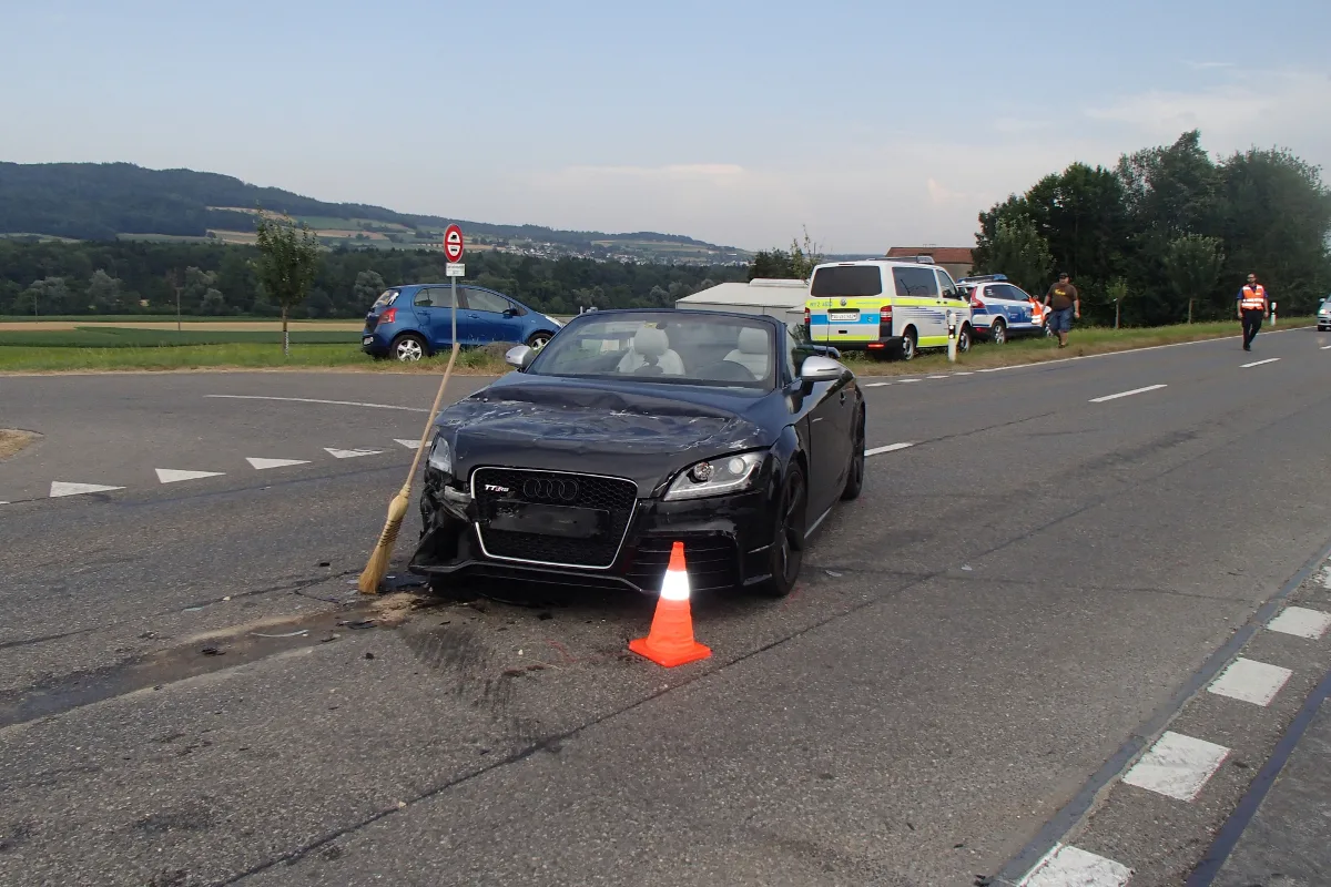 Vortritt in Hallwil missachtet