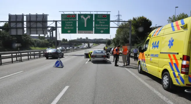 Egerkingen/Niederbipp: Auffahrkollisionen auf Autobahn fordern drei Verletzte