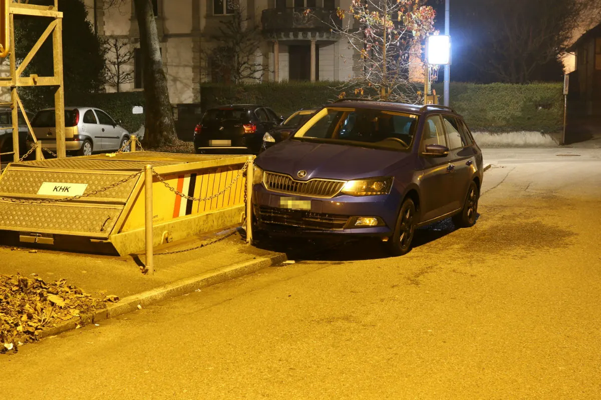 St. Gallen: Durch Navi abgelenkt Unfall gebaut