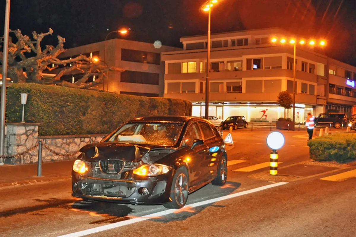 Verkehrsunfälle in Vaduz und Schaan 